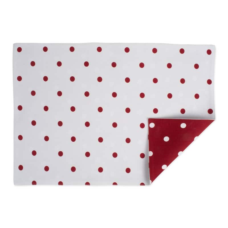 DII Reversible Polka Dot Placemat (Set of 4)