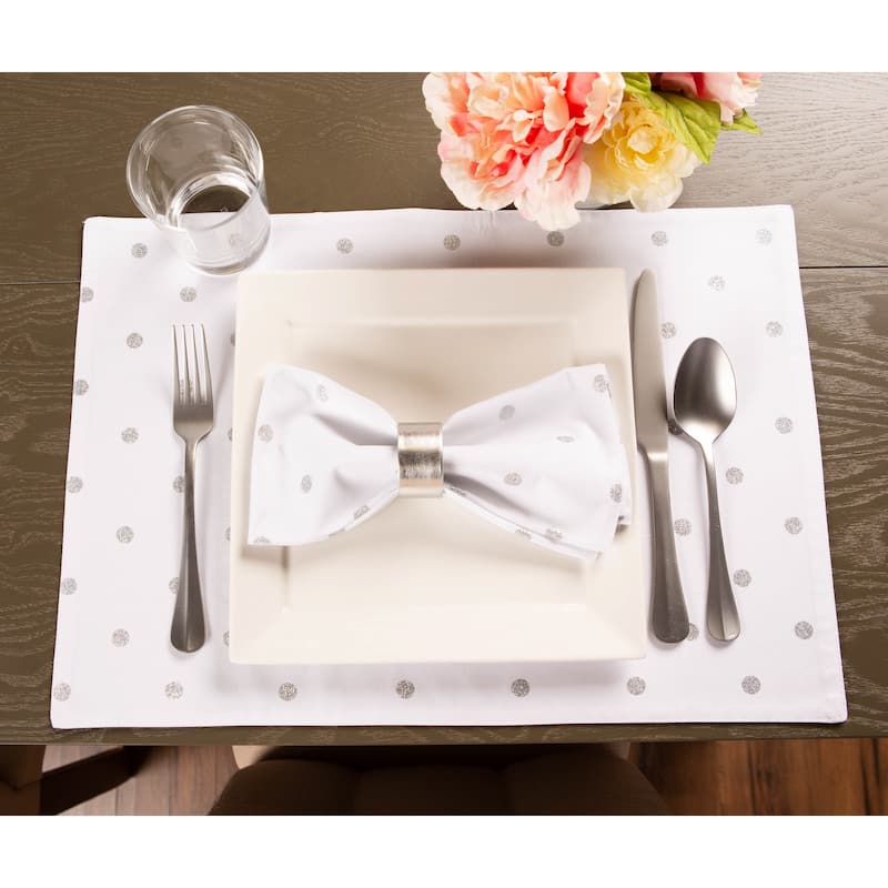 DII Reversible Polka Dot Placemat (Set of 4)