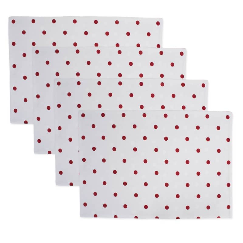 DII Reversible Polka Dot Placemat (Set of 4)