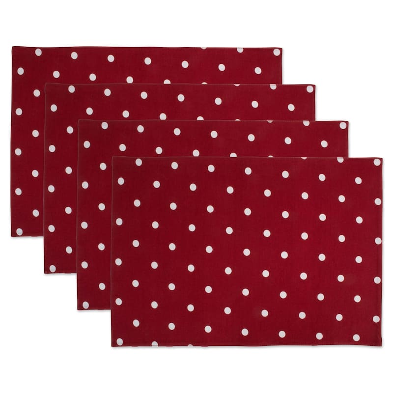 DII Reversible Polka Dot Placemat (Set of 4)