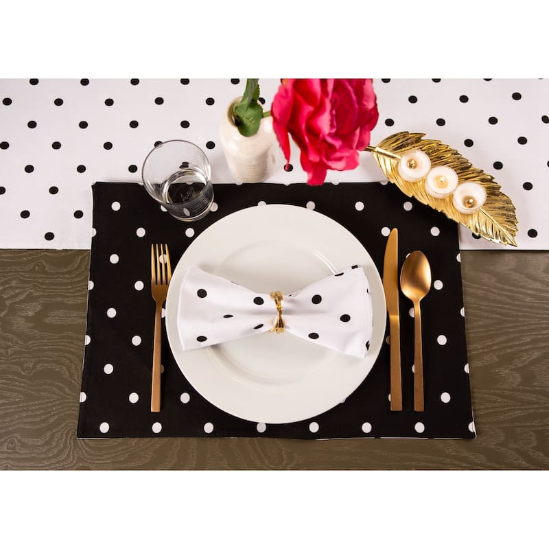 DII Reversible Polka Dot Placemat (Set of 4)