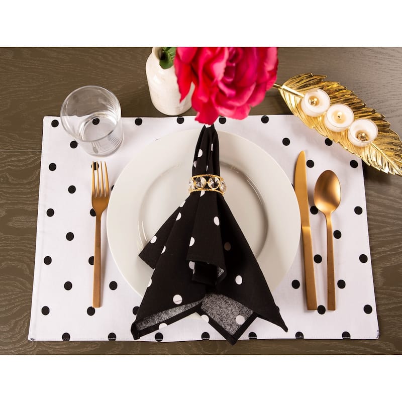 DII Reversible Polka Dot Placemat (Set of 4)