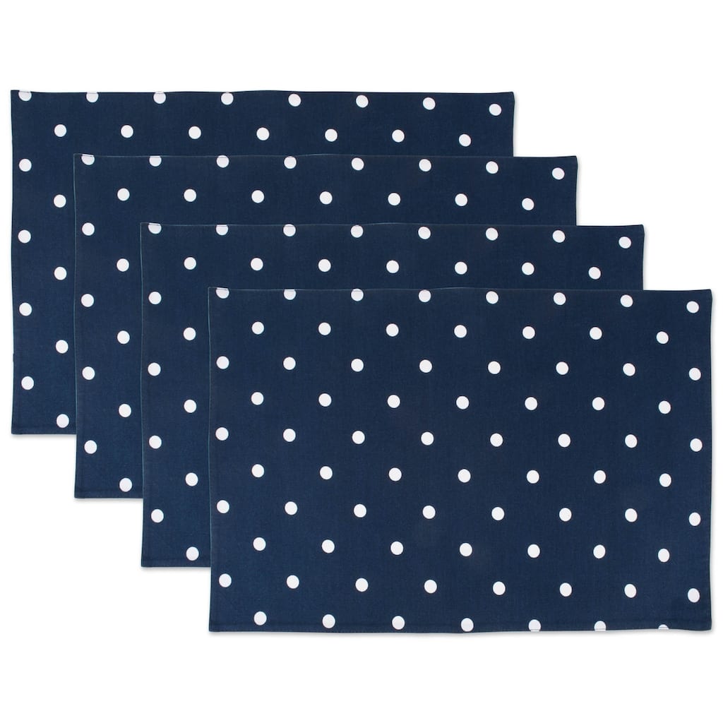 DII Reversible Polka Dot Placemat (Set of 4)