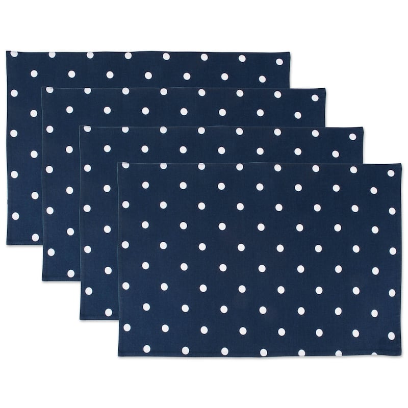 DII Reversible Polka Dot Placemat (Set of 4)