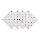 Option White Base Red Dots
