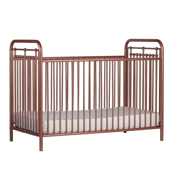 Little Seeds Sierra Ridge Tessa Rose Gold Metal Crib Sierra Ridge Tessa Rose Gold Metal Crib