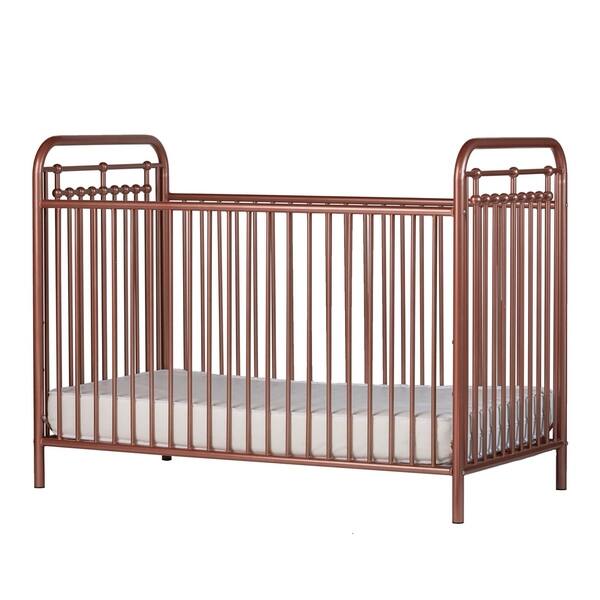 Little Seeds Sierra Ridge Tessa Rose Gold Metal Crib Sierra Ridge Tessa Rose Gold Metal Crib