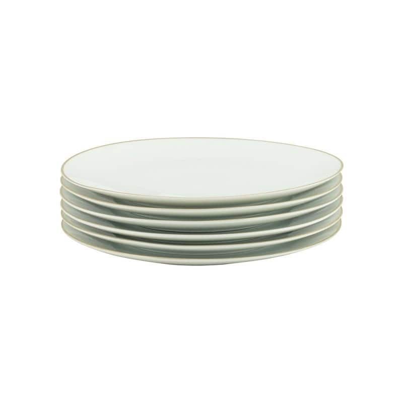 10 Strawberry Street Coupe Gold Line Charger Plate, Set of 6