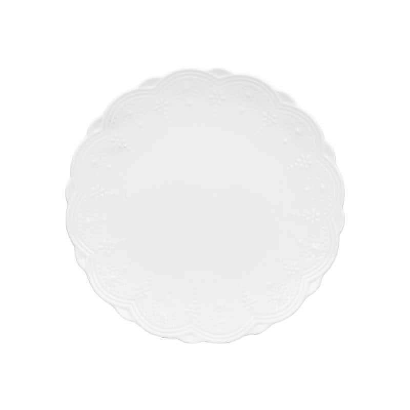 10 Strawberry Street Valentina 8" Side Plate, Set of 6