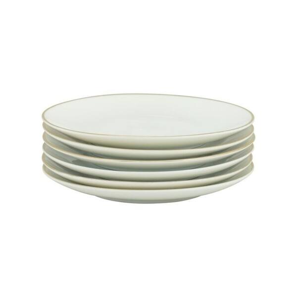 10 Strawberry Street Coupe Gold Line Salad Plate, Set of 6