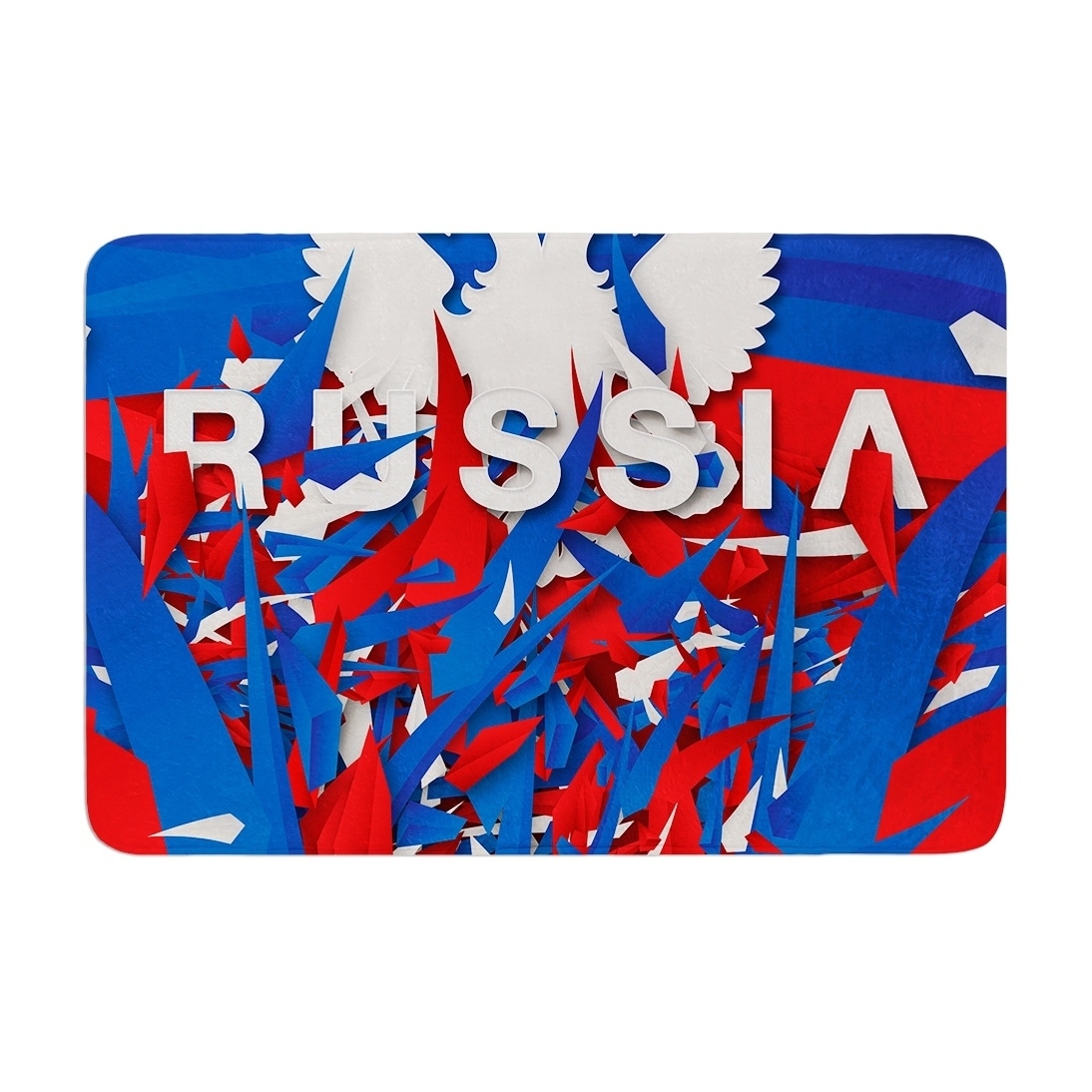 Shop Danny Ivan Russia Memory Foam Bath Mat Free Shipping