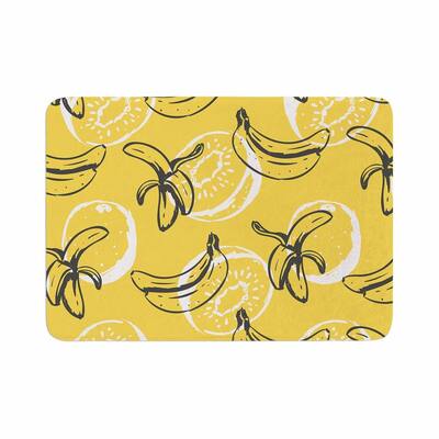 mmartabc "Fruits Pattern" Memory Foam Bath Mat