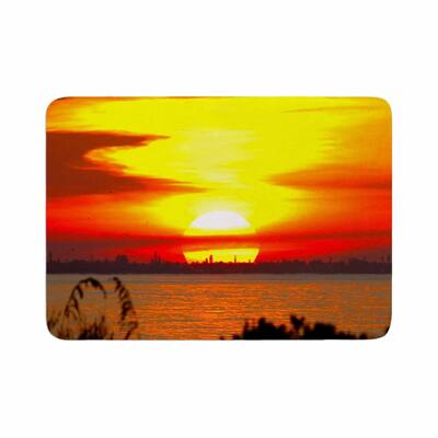 Philip Brown "Sunrise On Sanibel" Memory Foam Bath Mat