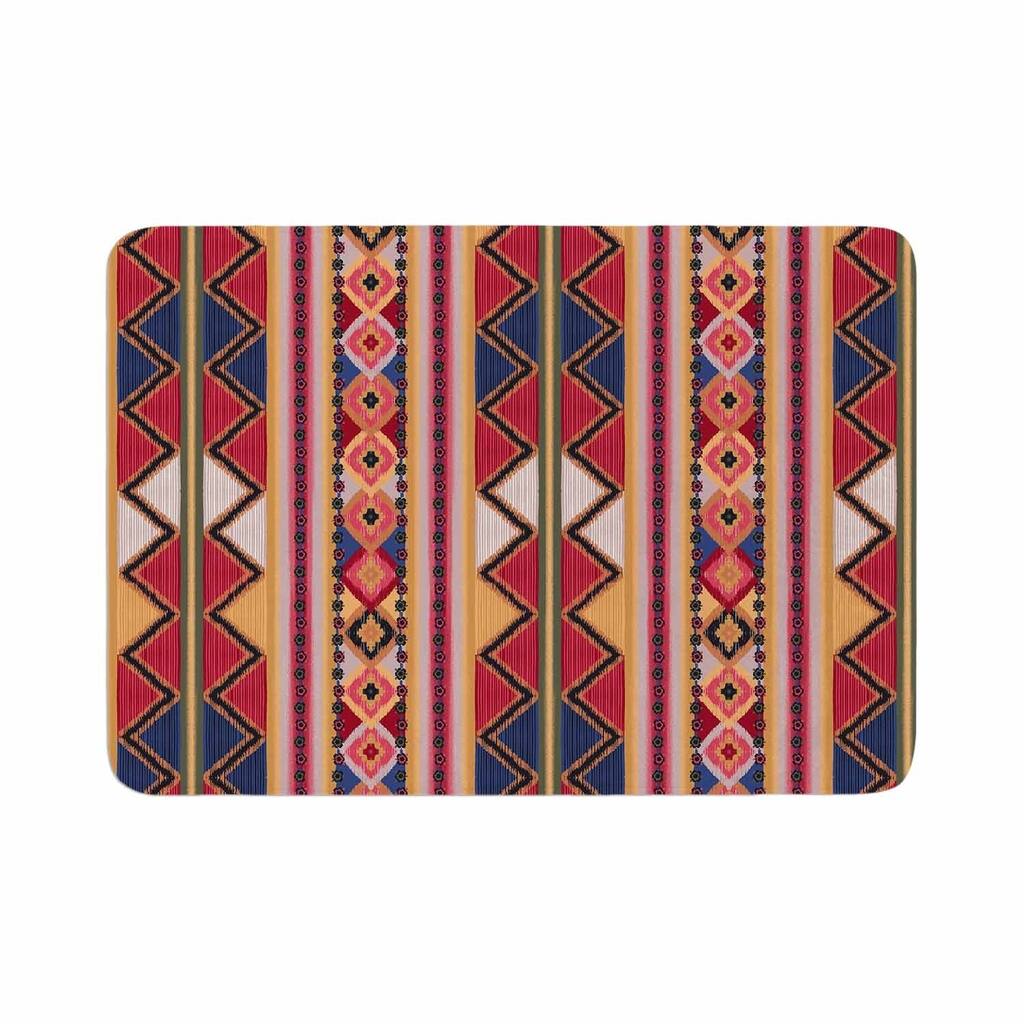 Victoria Krupp "Festival Mood" Memory Foam Bath Mat