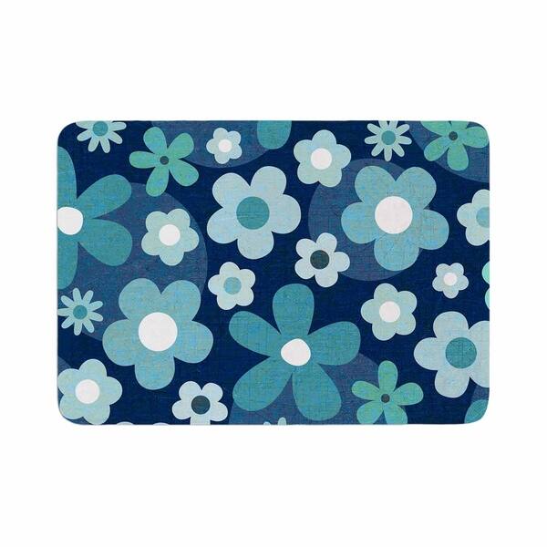 Shop Daisy Beatrice Groovy Baby Indigo Mint Memory Foam Bath