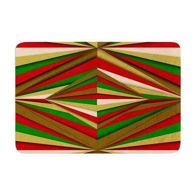 Danny Ivan "Christmas Pattern" Memory Foam Bath Mat