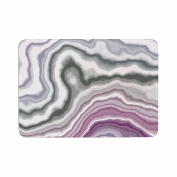 Shop Kess Original Wild Boysenberry Memory Foam Bath Mat Free