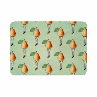Rosa Picnic "Pears" Memory Foam Bath Mat