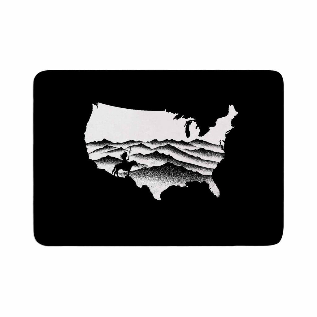 BarmalisiRTB "Native American" Memory Foam Bath Mat