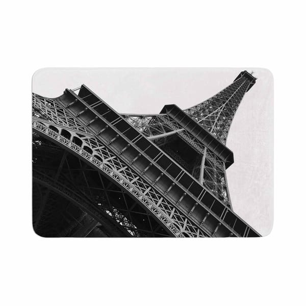 Susan Sanders Eiffel Tower Paris Memory Foam Bath Mat Overstock 28449717