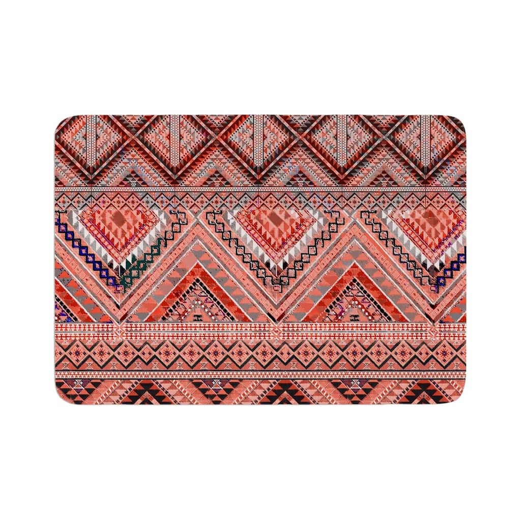Victoria Krupp "Native American Art" Memory Foam Bath Mat