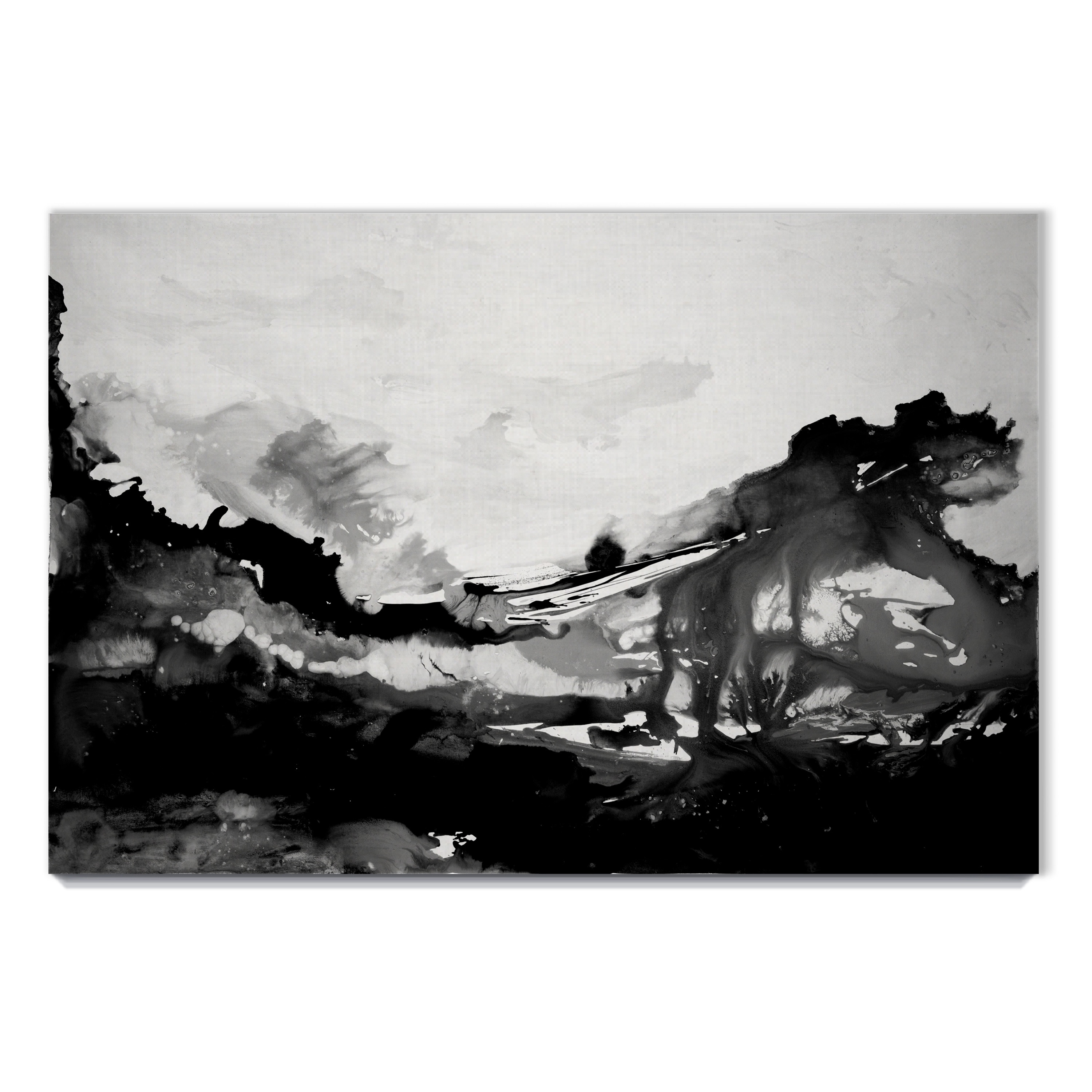 BW Abstract -Gallery Wrapped Canvas