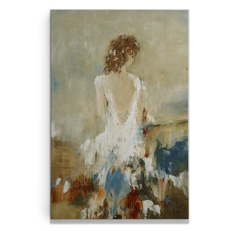 Elegant Moment III -Gallery Wrapped Canvas