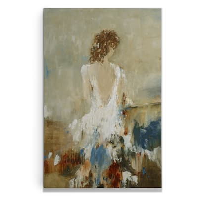 Elegant Moment III -Gallery Wrapped Canvas