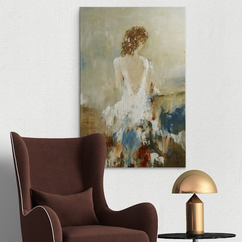 Elegant Moment III -Gallery Wrapped Canvas