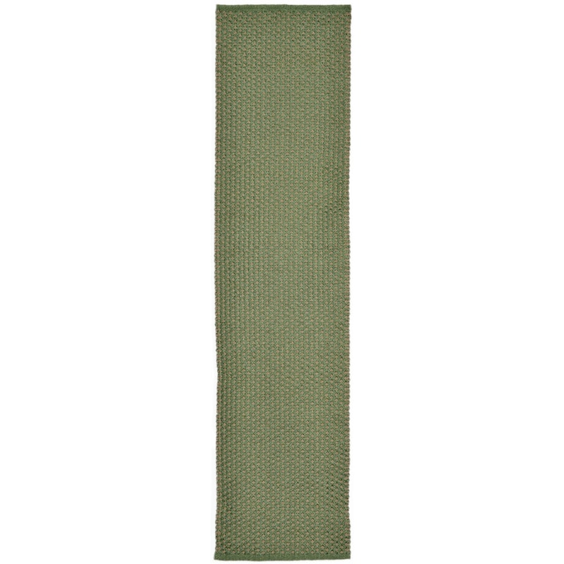 Liora Manne Plains Green Outdoor Rug (2' x 8') - 24" x 8' Runner - Green