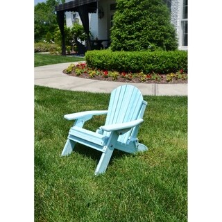 Overstock Outdoor Toddler Adirondack Chair In Dream Colors Open Sea From Overstock Com Daily Mail
