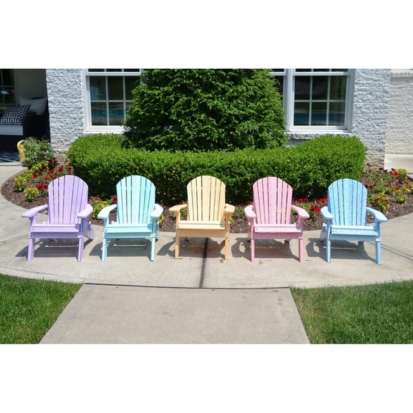 Shop Outdoor Toddler Adirondack Chair In Dream Colors Free