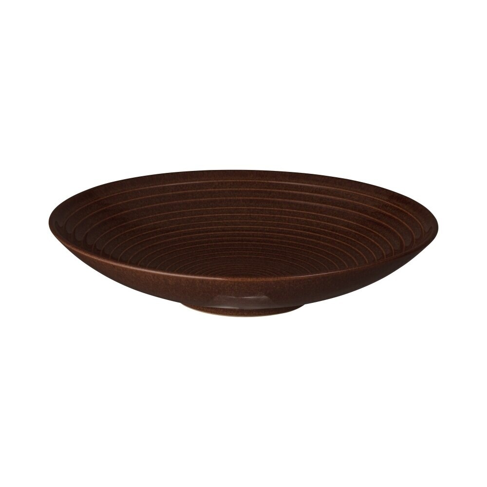 Denby Studio Craft Walnut Medium Ridged Bowl - Bed Bath & Beyond