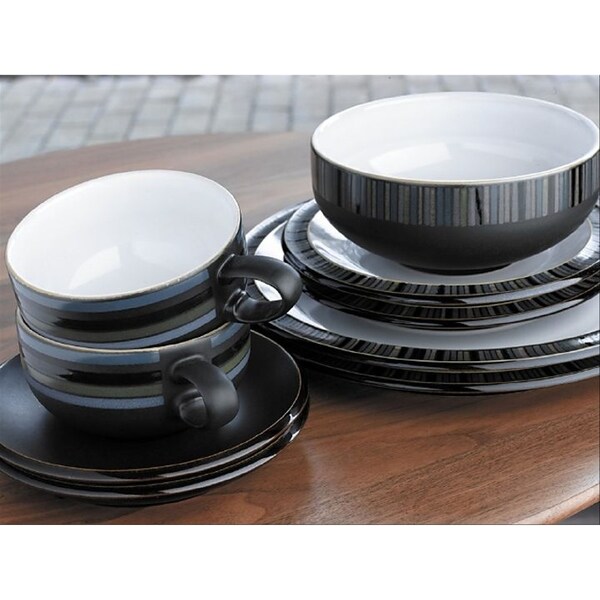 Denby Jet Stripes Dinner Plate - Bed Bath & Beyond - 28457130