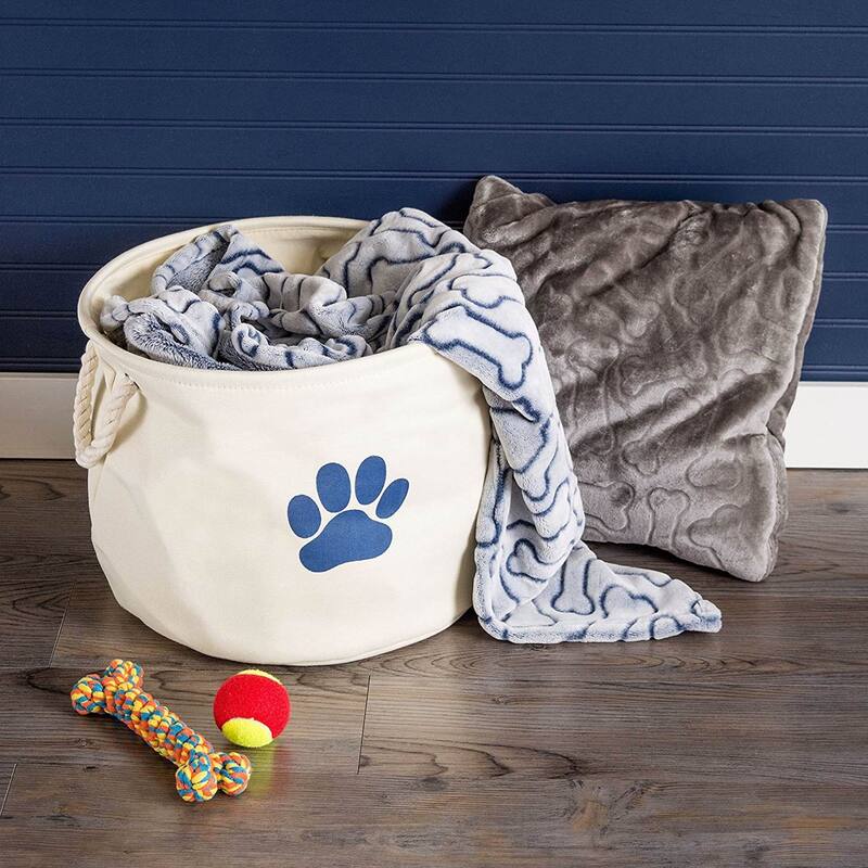 DII Embossed Bone Print Pet Blanket