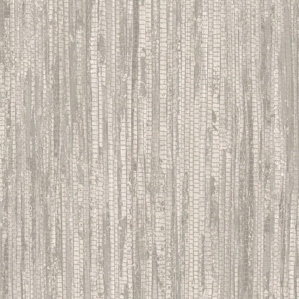 Rough Grass Rough Grass Wallpaper Grasscloth in Grey Light Grey Script White