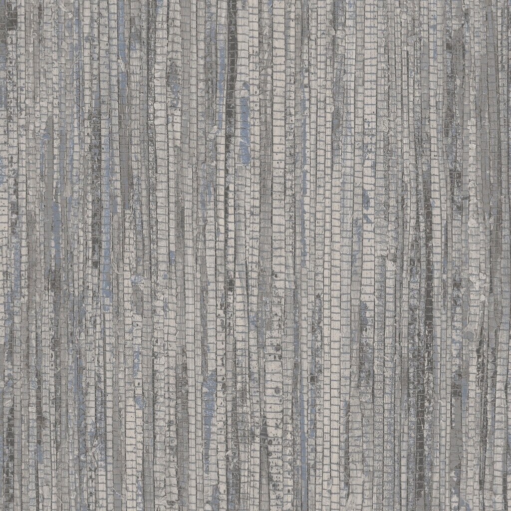 Rough Grass Wallpaper, Grasscloth in Blue, Grey, Suede Grey - On Sale -  Overstock - 28458747