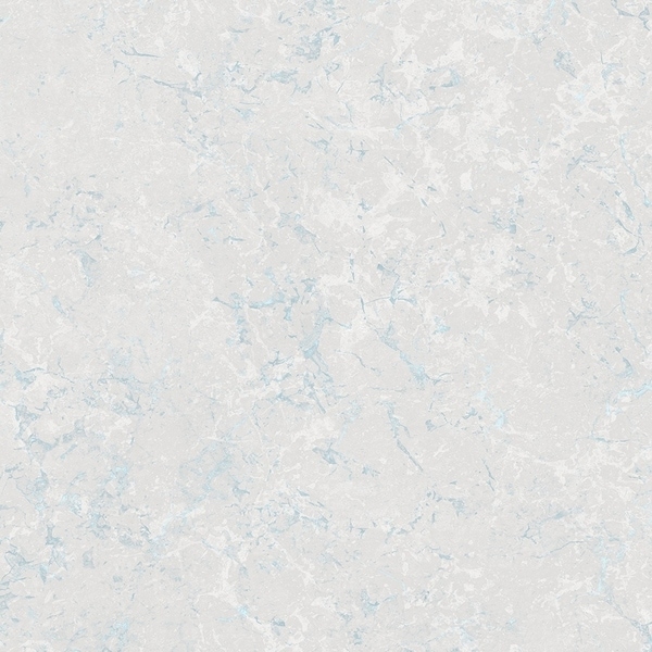 Minimal Marble Wallpaper, Marble in Grey, Blue, Dove - Overstock - 28458790