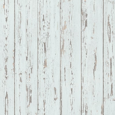Shiplap Shiplap Wallpaper Wood in Blue Light Blue Cloud Blue Waterfall Blue
