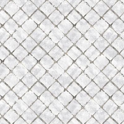Chicken Wire Chicken Wire Wallpaper Texture in Grey Black