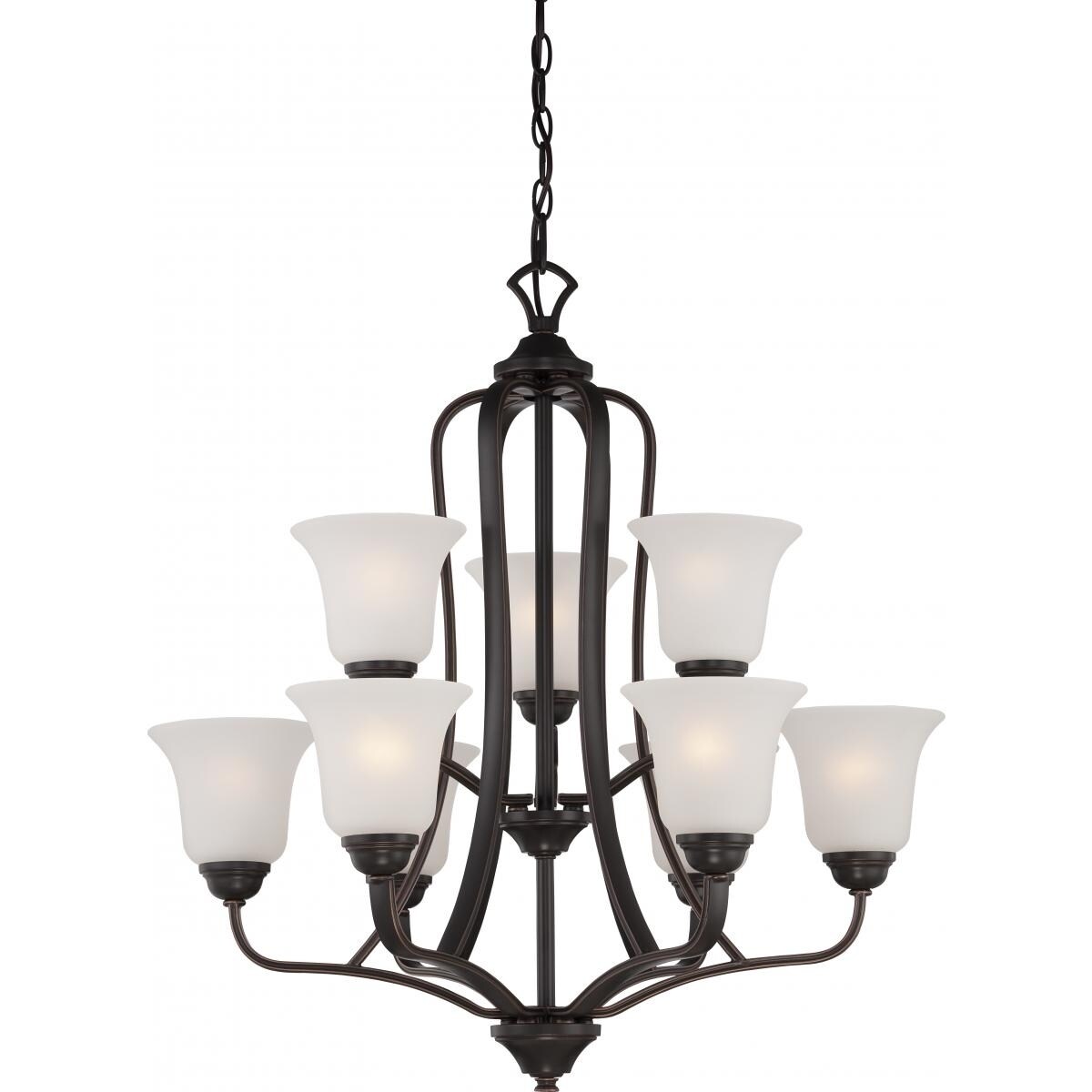 Elizabeth 9-Light 2-Tier Chandelier - Chandeliers For Bedrooms by Overstock.com