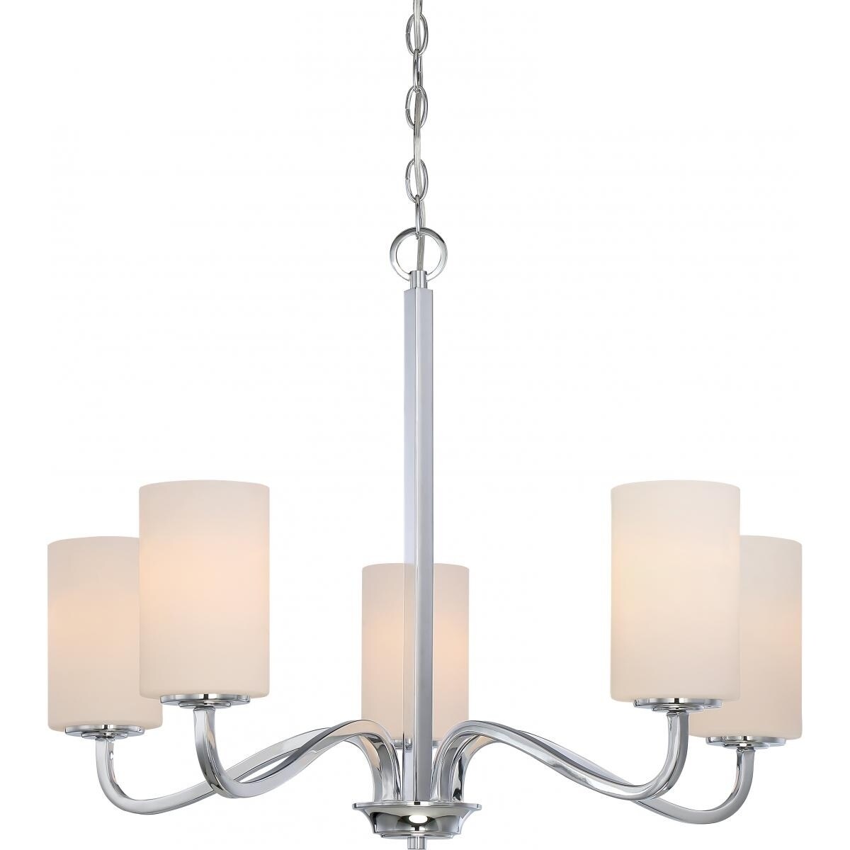 Willow 5-Light Hanging Fixture - Chandeliers For Bedrooms by Overstock.com