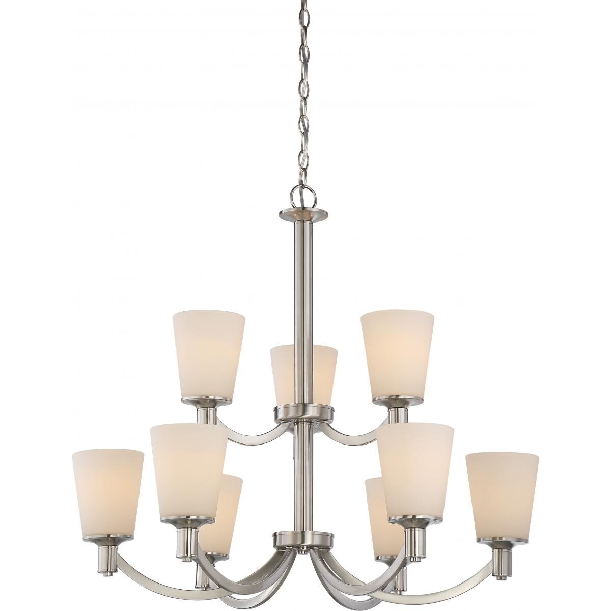 Laguna 9-Light 2-Tier Hanging - Chandeliers For Bedrooms by Overstock.com