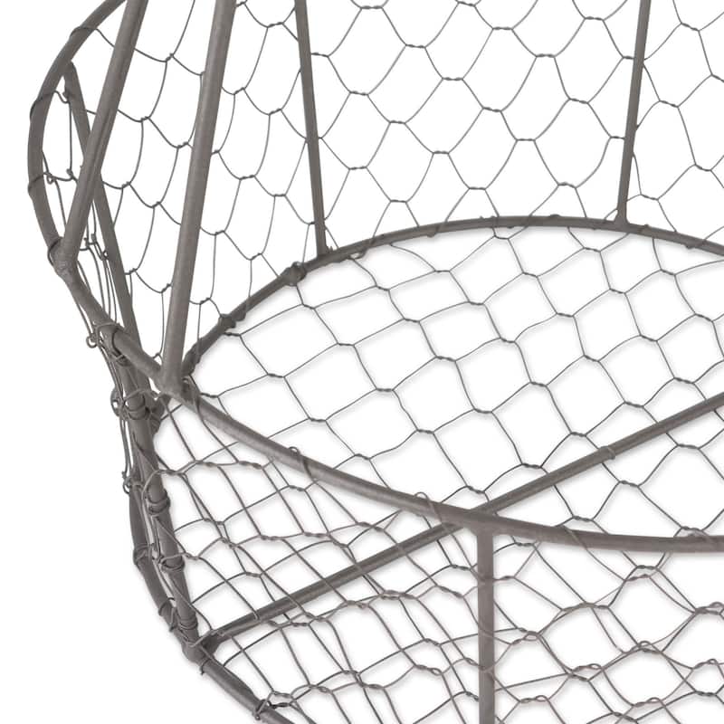 DII Round Nested Chicken Wire Basket (Set of 3)