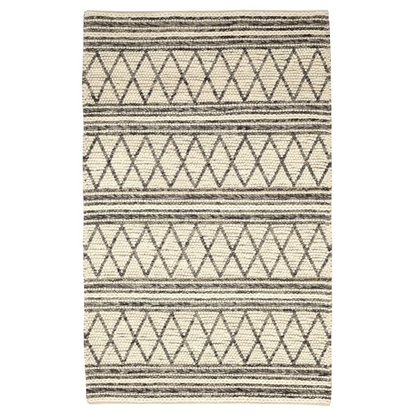 Shop 8x10 Hand Knotted Wool Ivroy Grey Rug - On Sale - Free Shipping Today - Overstock - 28458888