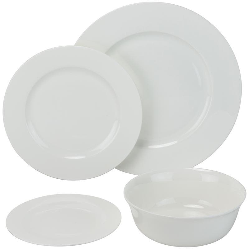 10 Strawberry Street Bone China 32 Piece Dinnerware Set - Overstock - 28458908