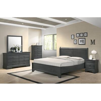 Best Quality Furniture 6 Piece California King Bed Set