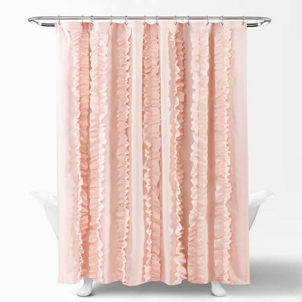 Shop Lush Decor Belle Shower Curtain On Sale Free Shipping