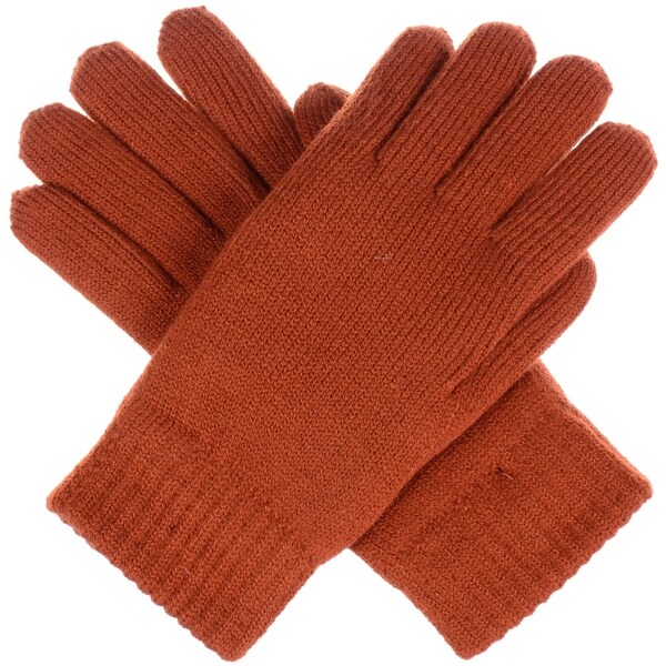 orange ladies gloves