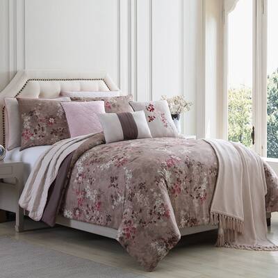 Modern Threads Chloe 10-Piece Comforter and Coverlet Set